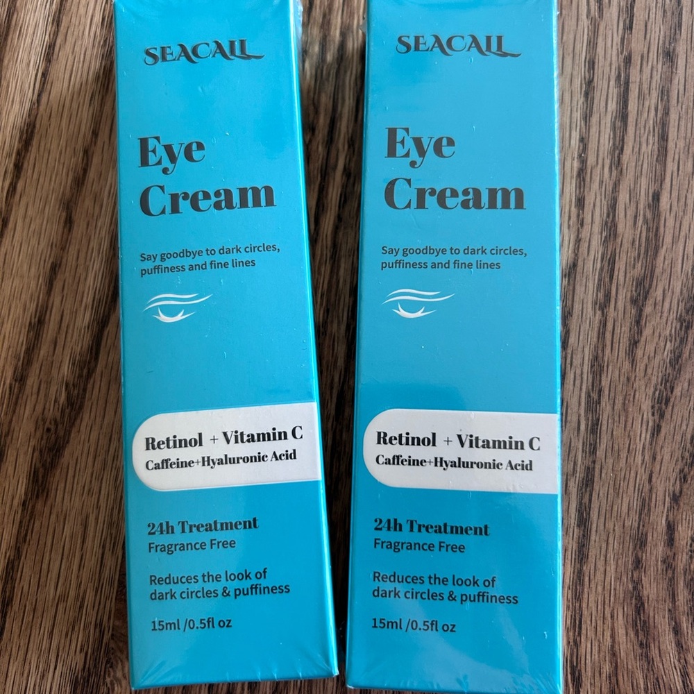 2 for 1! Seacall Anti-aging Eye Cream with Retinol and Vitamin C
